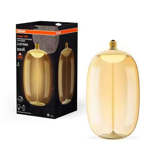 OSRAM Vintage 1906 Big Elipse Oval es una regulable fabricada en plástico con un filamento en forma de elipse