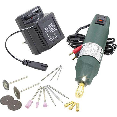 Donau Elektronik 0550V1 - Taladro con iluminación LED, Multicolor