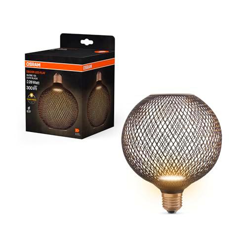 OSRAM DECOR LED FLAT GLOBE es una lámpara plana redonda de 3,5W