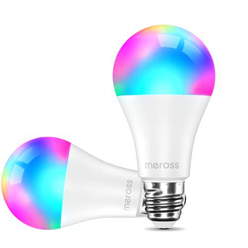 meross Bombilla LED Wifi Inteligente, Lámpara Regulable