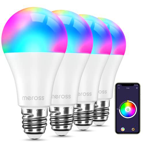 Meross Bombilla LED Wifi Inteligente - Multicolor RGBWW