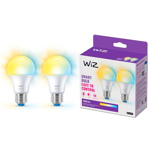 WiZ - Bombilla LED inteligente GU10-60W, tonos de blanco