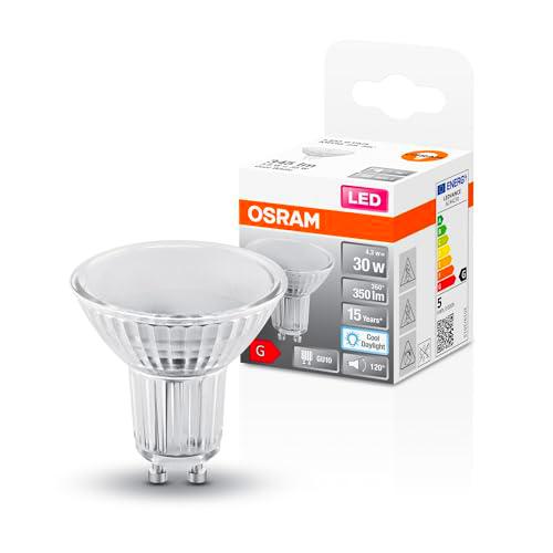 Osram LED Star lámpara reflectora PAR16 para focos y spot en blanco luz diurna (6500 K)