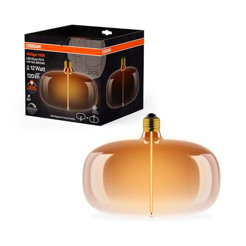 OSRAM Vintage 1906 Big Elipse es una regulable con un filamento en forma de elipse