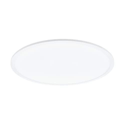 Eglo LED lámpara de techo Sarsina, luminaria regulable de aluminio y plástico