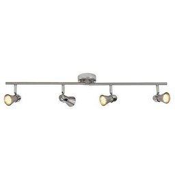 BRILLIANT lámpara Sanny LED spot tube 4 fl. Hierro/cromo | 4x LED-PAR51