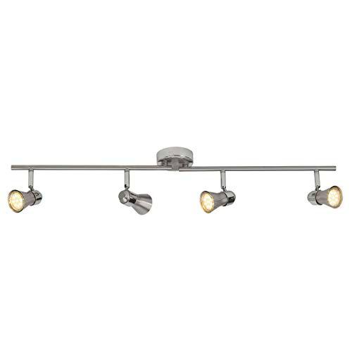 BRILLIANT lámpara Sanny LED spot tube 4 fl. Hierro/cromo | 4x LED-PAR51