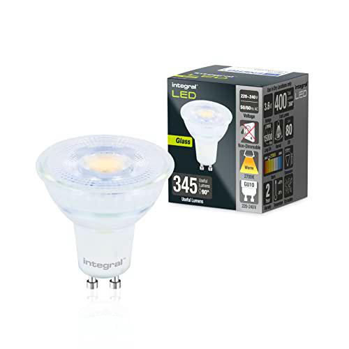 Integral Bombilla LED 10 PACK Vidrio GU10 Cálido 2700K
