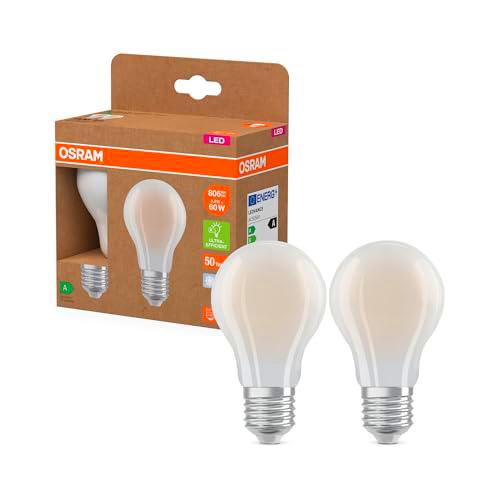 OSRAM bombilla LED E27, forma de clásica, 3,8 W / 806 lm