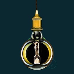 Amarcords - Bombilla Led regulable, filamento TENEDOR