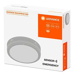 Wall and ceiling luminaire LED: para Techo/Wall, Surface Bulkhead 250 Sensor Emergency / 11,50 W, 220
