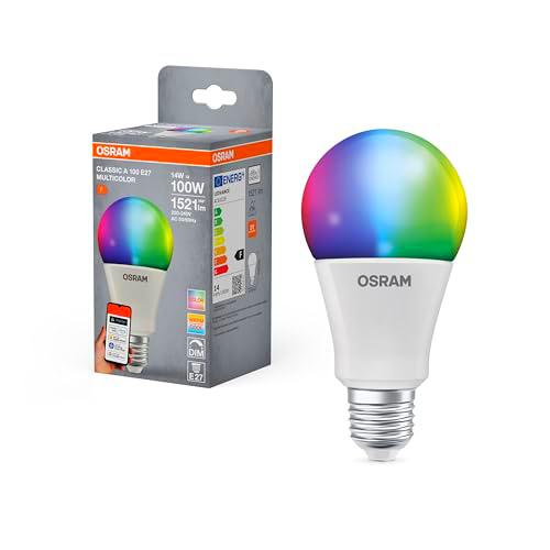 OSRAM SMART+ RGBW, lámpara LED E27 con Matter over Wifi