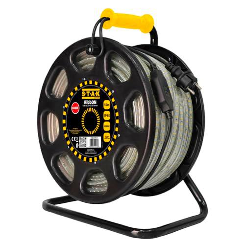 Stak by Velamp RibbON 50m: Tira LED IP65 65.000 lúmenes