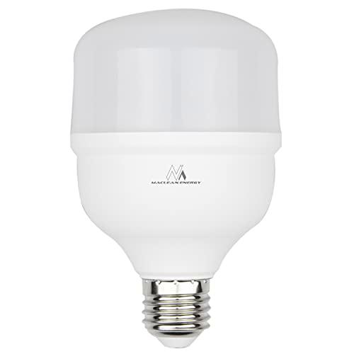 Maclean Bombilla LED, E27, 28 W, 220-240 V CA, blanco neutro