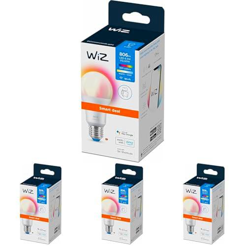 WiZ - Bombilla LED Inteligente Wi-Fi, A60 8,5 W (Eq