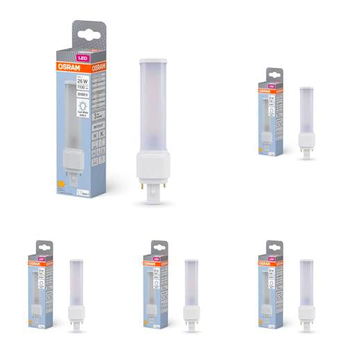 OSRAM Lámpara LED DULUX D 26 para base G24D-3, 9 vatios
