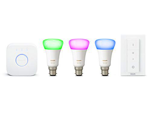Philips Hue 2 focos white and colour ambiance LED 6,5 W E14 de luz blanca y coloreada para el sistema personal de iluminación inalámbrica