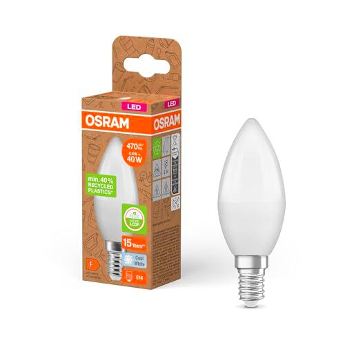 OSRAM LED STAR CLASSIC B 40 FR LED lamp, 4.9W, 470lm, 4000K
