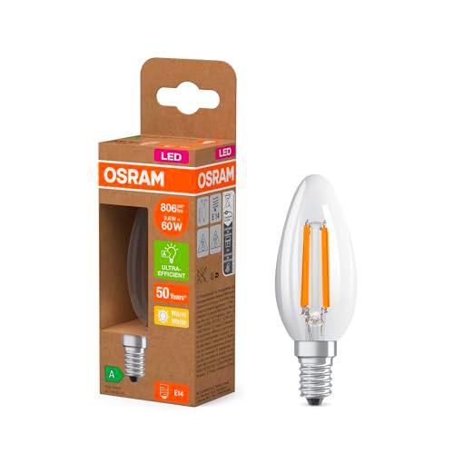 OSRAM Energy Class en forma clásica de mini vela, 3,8 W / 806 lm