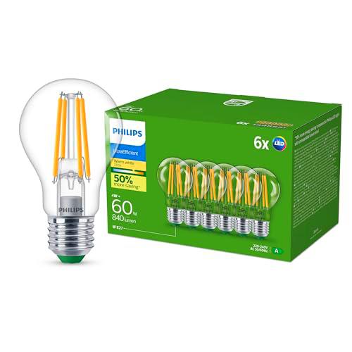 Philips Ultra Efficient LED Bulb, Classe d'efficacité énergétique A