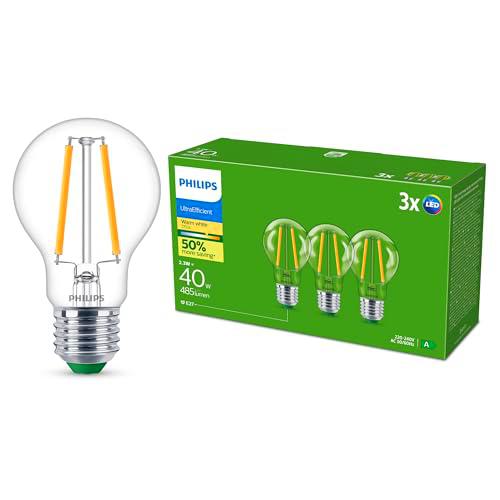 Ampoule LED Philips ultra efficace, classe d'efficacité énergétique A