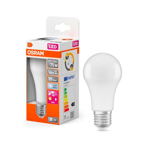 OSRAM Lámpara LED Star Classic A 75, 10W, 62mA, ahorro energético