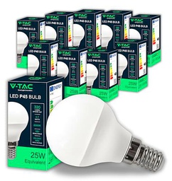 V-TAC 10x Bombillas LED P45 - Máxima Eficiencia Energética