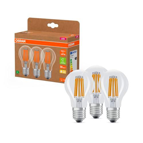 OSRAM Lámpara LED Classic A100 Filamento 7,2 W 827
