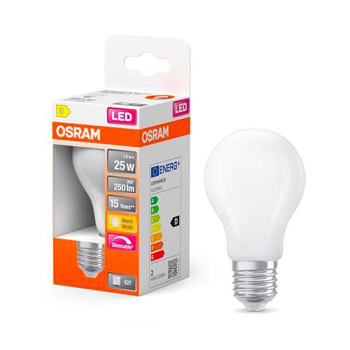 OSRAM Lámpara LED Superstar A25, filamento en forma de bombilla