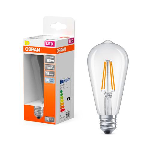 OSRAM Lámpara LED Filamento Star Edison 5,9 W 840, blanco frío 4000 K