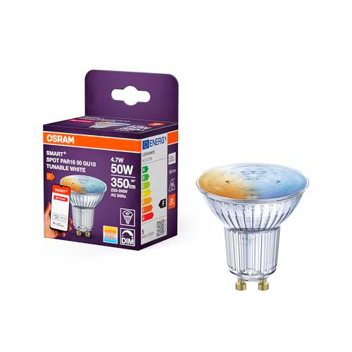 OSRAM Foco reflector LED SMART PAR16 GU10, 4,7 W, ZigBee 3.0