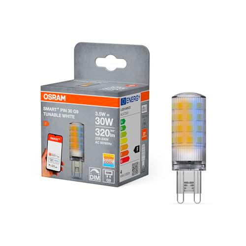 OSRAM Lámpara LED SMART+ WiFi SPECIAL PIN CL 30 casquillo retrofit G9