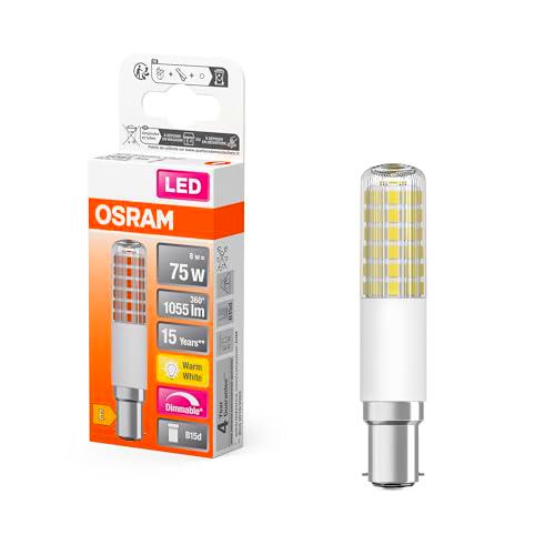 OSRAM LED T Slim slim multicolour LED lamp made of plastic with B15d base