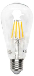 VoltShine Bombilla LED filamento ST64 E27 20W transparente