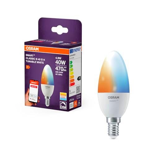 OSRAM Lámpara LED inteligente B40 forma de vela E14
