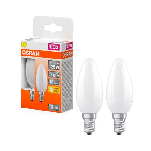 OSRAM Lámpara LED forma de vela estrella, filamento B25