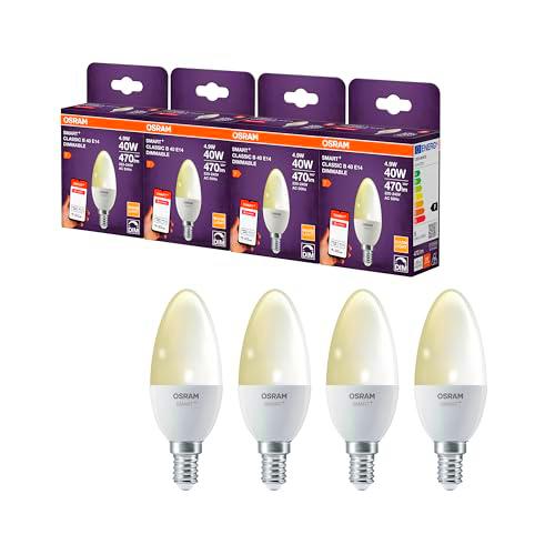 OSRAM Lámpara LED SMART B40 forma vela E14, 4,9 W ZigBee 3.0