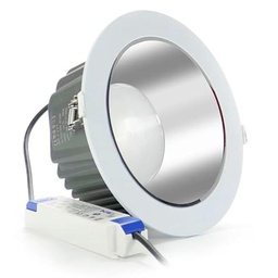 Blendend Downlight LED 30W, color 6000K, alto brillo y bajo consumo