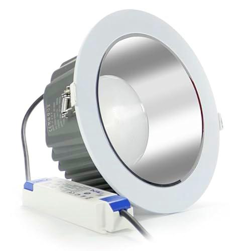 Blendend Downlight LED 30W, color 6000K, alto brillo y bajo consumo