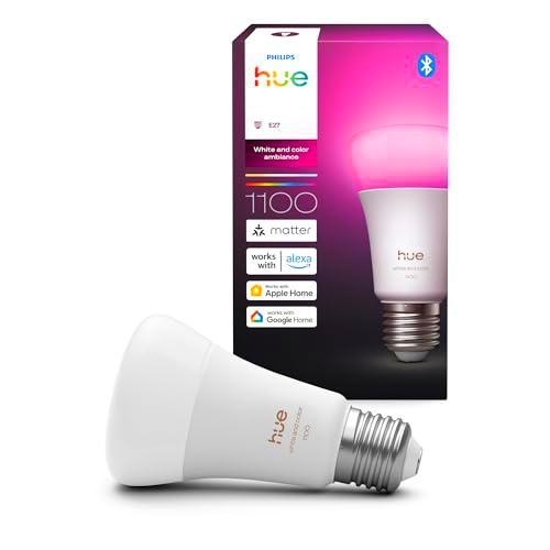 Bombilla A60 Philips Hue Smart LED, White and Color Ambiance