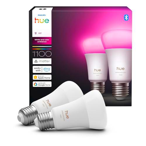 Bombilla A60 Philips Hue Smart LED, White and Color Ambiance