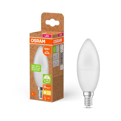 OSRAM LED STAR CLASSIC B 60 FR LED lamp, 7.5W, 806lm, 2700K