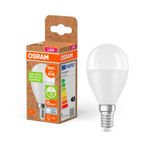 OSRAM LED STAR CLASSIC P 60 FR LED lamp, 7.5W, 806lm, 4000K