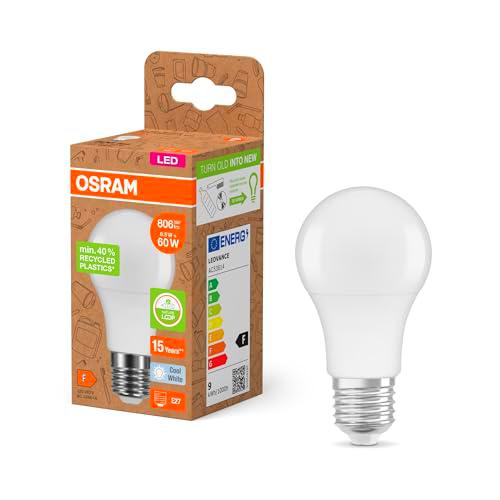 OSRAM LED STAR CLASSIC A 60 FR LED lamp, 8.5W, 806lm, 4000K