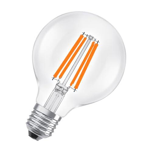 OSRAM LED-Lampe in klassischer Globeform, mit dekorativem LED-Filament