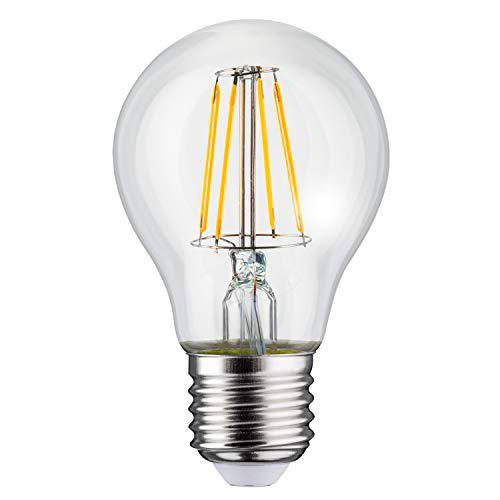 Maclean MCE268 Retro Edison Filament Glühbirne LED E27 Vintage decorativo iluminación Birne Warmweiß 3000K 230V (8W 806lm)