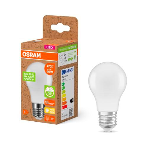 OSRAM Bombillas LED E14, LED Star A 40 Reciclaje 4,9W