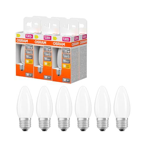 OSRAM Lámpara LED forma de vela estrella, filamento B25