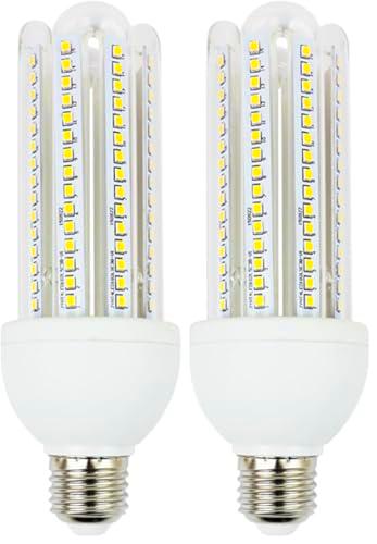 Bombilla LED U E27 23W, eficiente, larga duración, ideal para iluminación general y ahorro energético en hogar y oficina
