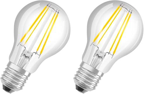 OSRAM Lámpara LED de ahorro de energía, bombilla de filamento de vidrio